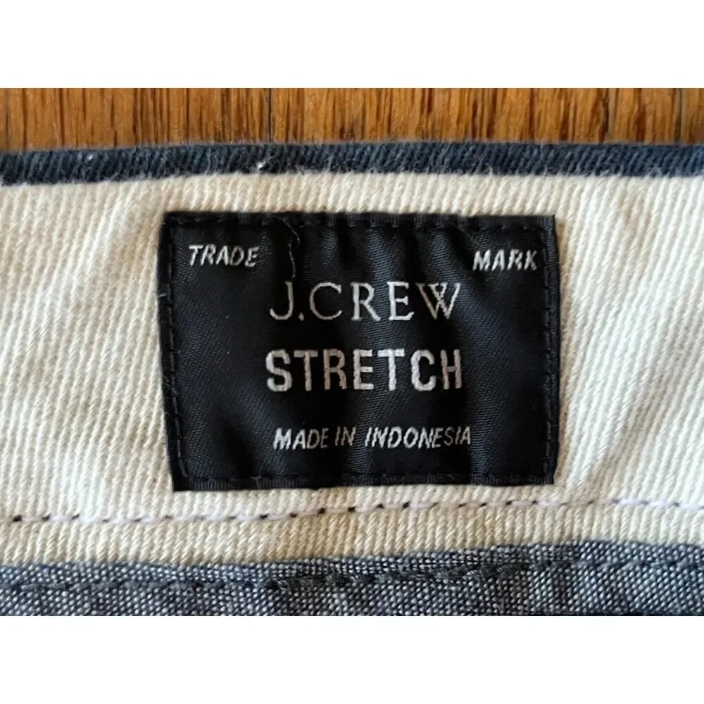 NWT  J. Crew Blue 484 Slim Stretch Pants Trousers   Mens Size 32